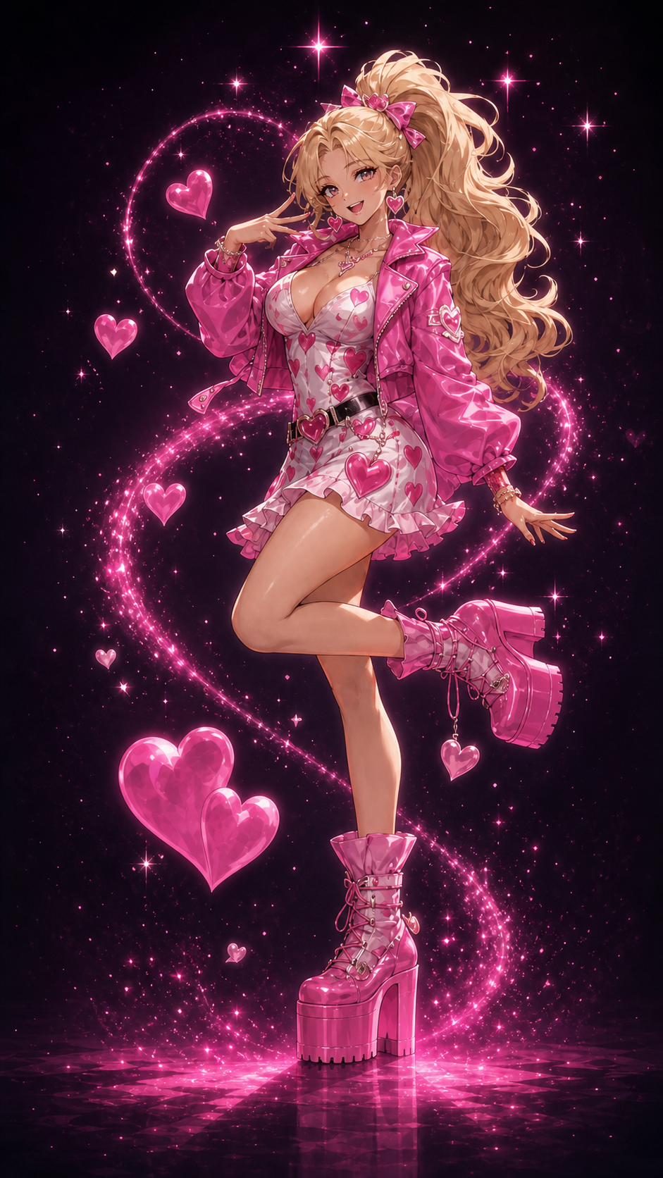 Bubbly Bimbo personality